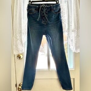 Hollister High Rise Crop, Super Skinny Jeans